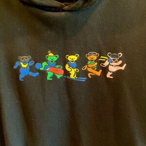 Teton Gravity Research Grateful Dead Hoodie Sweatshirt